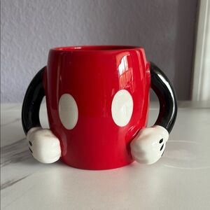 Disney Mickey Mouse Red and Black Mug